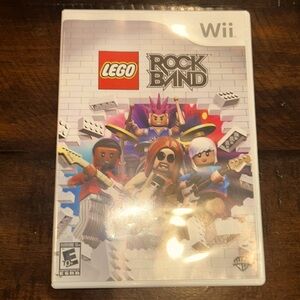 Wii Lego Rock Band game